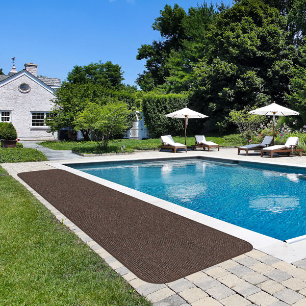 Latitude Run® Klaire HeavyDuty Ribbed Indoor/Outdoor Carpet With